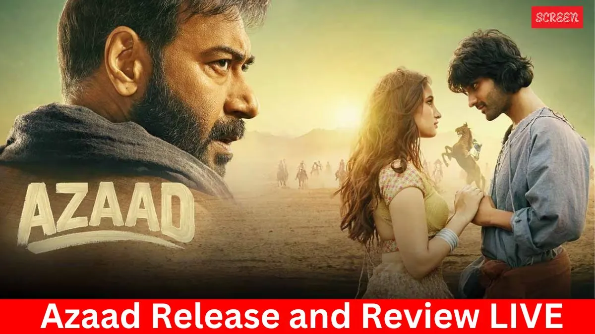 Azaad Movie Review LIVE: 99 रुपये में देखिए रवीना की बेटी और अजय देवगन के भांजे की फिल्म ‘आजाद’