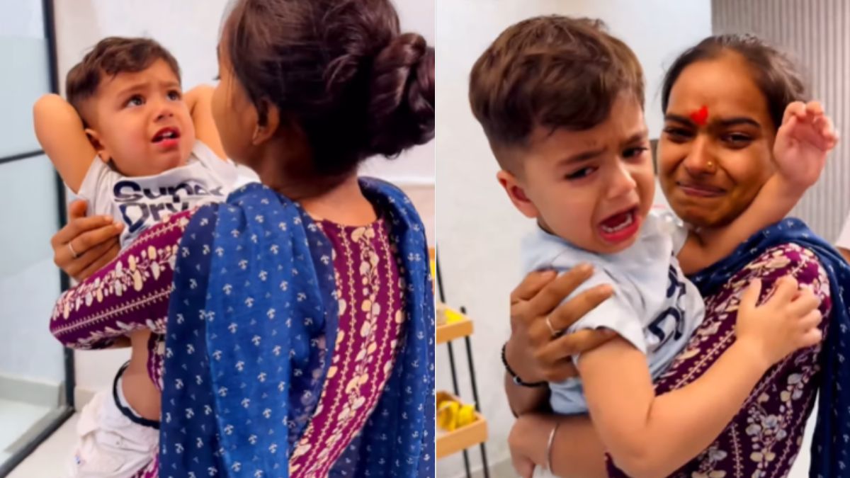 जिस दीदी ने बचपन में रखा ध्यान, वो शादी कर जाने लगीं अपने घर तो रो पड़ा छोटा बच्चा, Viral Video देख आंखें हो जाएंगी नम
