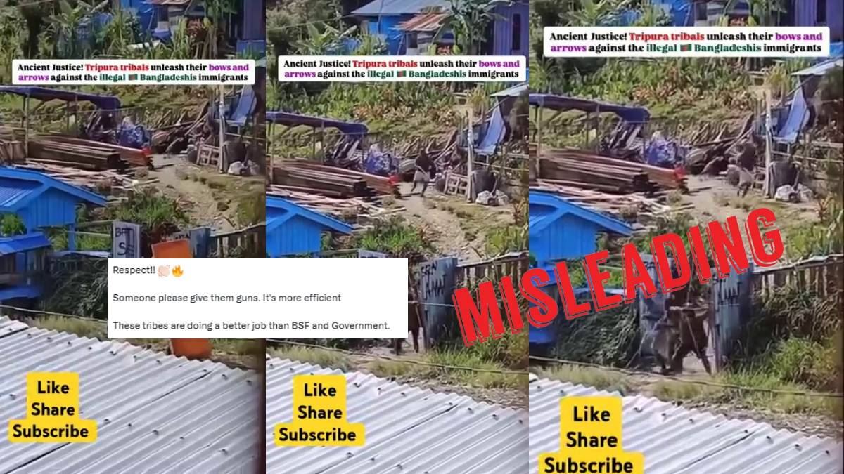 Fact Check: इंडोनेशिया के वीडियो को त्रिपुरा में बांग्लादेशी अप्रवासियों पर हमले का बताकर किया वायरल, दावा फर्जी
