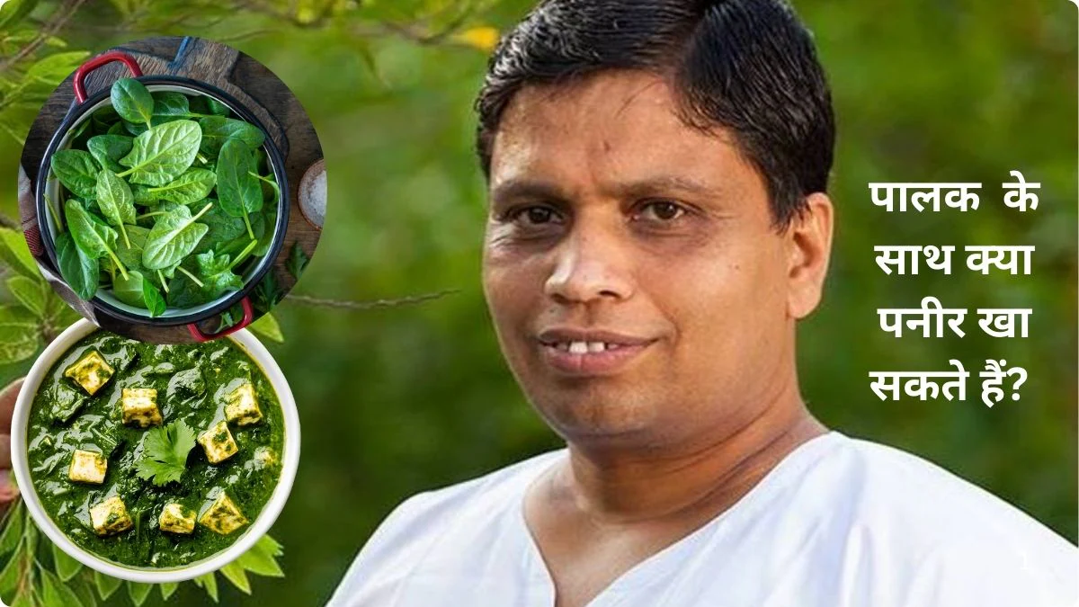 औषधीय सब्जी है पालक, आचार्य बालकृष्ण ने बताया इसे अमृत, इन 4 फूड्स के साथ खाएंगे तो सेहत पर कर सकता है ज़हर का काम