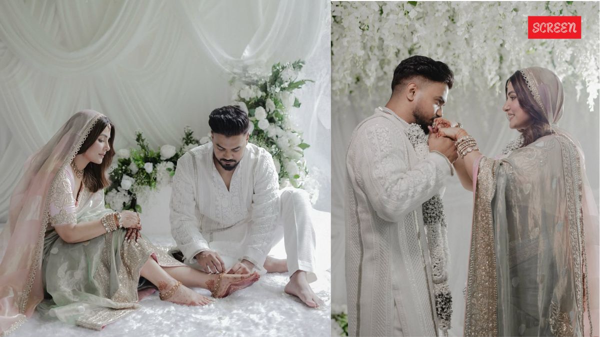 कैंसर से जंग लड़ रही हिना खान ने बॉयफ्रेंड रॉकी जायसवाल से की शादी, शेयर की ड्रीमी वेडिंग की तस्वीरें