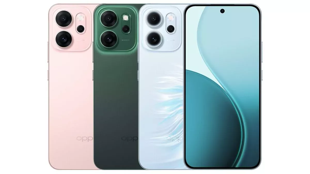 Oppo Reno 14F 5G: 6000mAh बैटरी, 50MP रियर कैमरा और 12GB तक रैम वाला नया स्मार्टफोन, जानें कीमत व फीचर्स