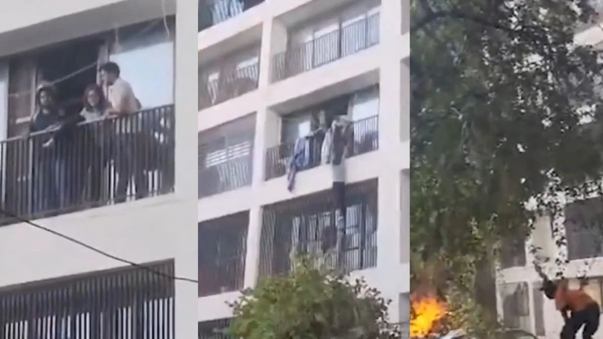 Viral Video: जलता हॉस्‍टल और कूदते छात्र…अहमदाबाद विमान हादसे का नया दिल दहलाने वाला वीडियो
