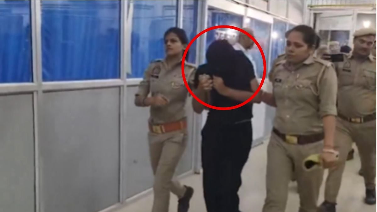 पुलिस ने खींचा, सोनम ने जोड़े हाथ… हनीमून मर्डर केस का VIRAL VIDEO