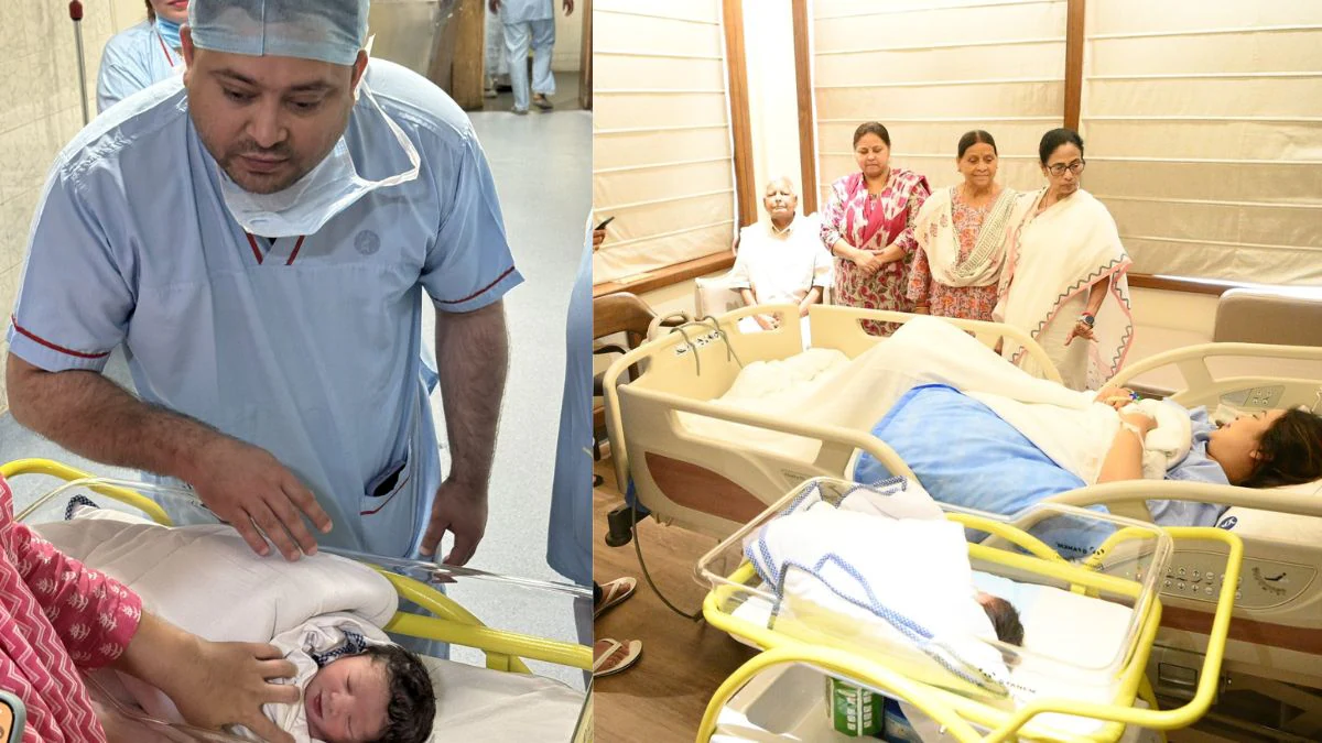 लालू यादव के घर आईं खुशियां, तेजस्वी यादव दूसरी बार बने पिता, शेयर की बेटे की तस्वीर