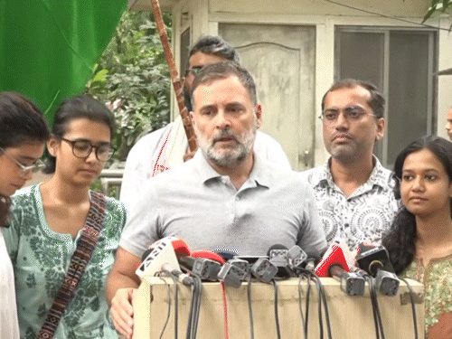 राहुल गांधी बोले- प्रधान को पद से हटना ही होगा:सरकार सोच रही है उनका मंत्रालय बदल दिया जाए, लेकिन यह मंजूर नहीं