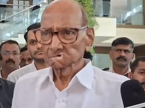 शरद पवार बोले- एनसीपी के दोनों गुट साथ नहीं आएंगे:एक दिन पहले बेटी सुप्रिया अमित शाह से मिली थी