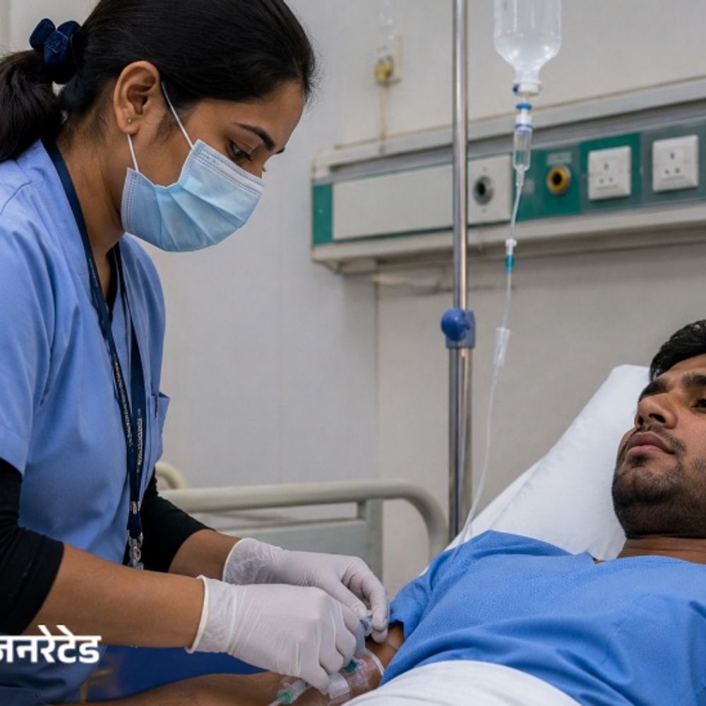 तेलंगाना में पति को ड्रिप में टॉयलेट क्लीनर डालकर मारा:पत्नी नर्स, एक्स्ट्रा मैरिटल अफेयर था; छत से धक्का भी दिया था, लेकिन बच गया