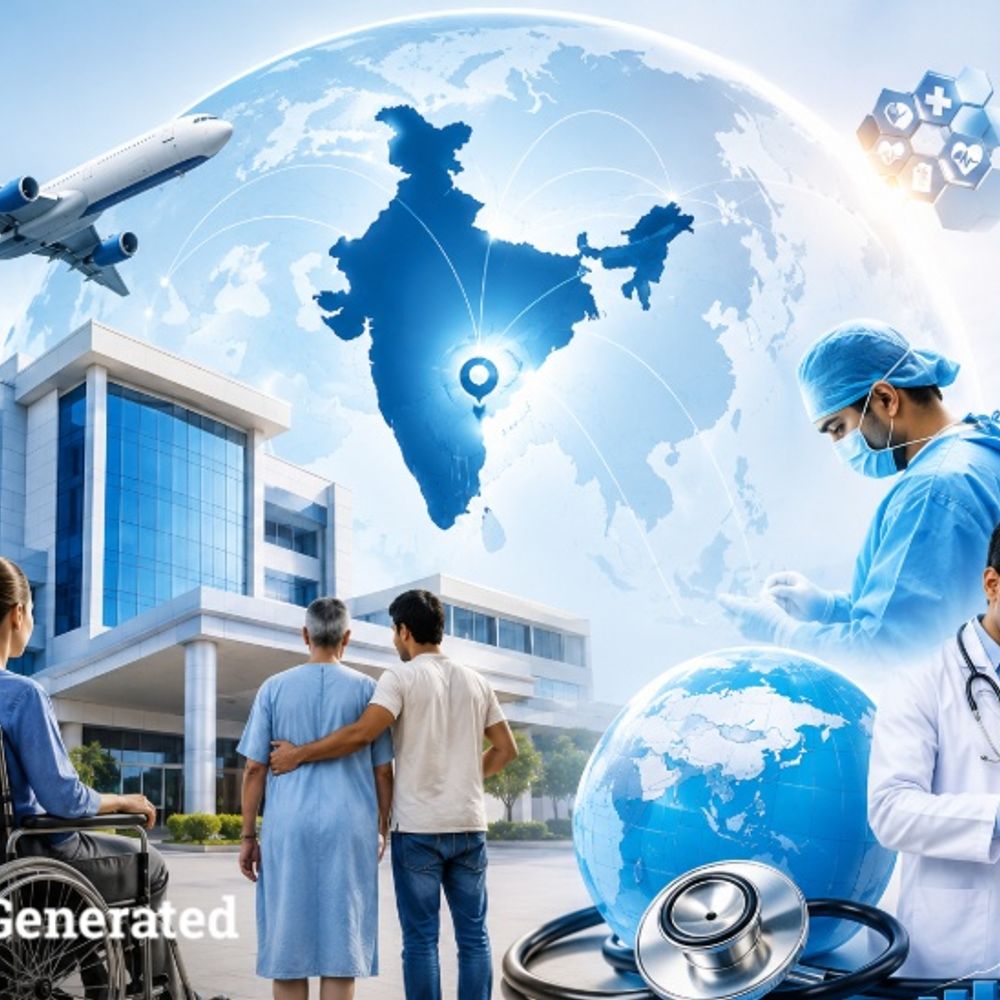 भारत बना मेडिकल टूरिज्म का हब:16 साल में विदेशी मरीज 4.5 गुना बढ़े; 1.5 लाख करोड़ का होगा बाजार