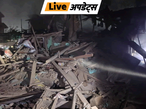 भास्कर अपडेट्स:अनंतनाग में 2 लश्कर आतंकियों के घर पर बुलडोजर चला, पुलिसकर्मी की हत्या के अगले दिन प्रशासन की कार्रवाई