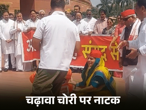 चढ़ावा चोरी का ‘नाटक’ करने पर राहुल-पप्पू यादव पर FIR:लखनऊ में हिंदूवादी नेता बोला- पप्पू यादव का सिर लाने वाले को 51 लाख देंगे