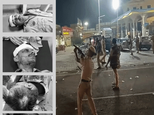 अंबाला में सिखों-किसानों और पुलिस में टकराव:DSP का अंगूठा कटा, सिख नेता पर हमले के आरोपियों की रिहाई की मांग