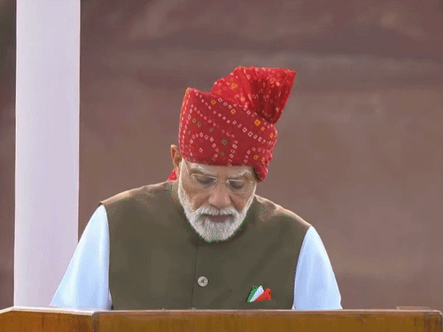 PM के भाषण में युवाओं का 52 बार जिक्र:111 बार भारत, 40 बार मेरे प्यारे देशवासियो कहा; 75 मिनट की स्पीच का एनालिसिस